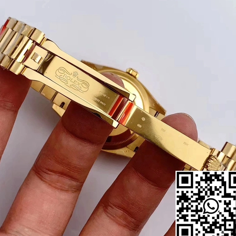 Factory Champagne M128238-0045 Day-Date EW Rolex Gold Dial Yellow 0323